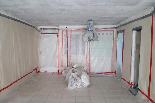 Asbestos Popcorn Ceiling Removal