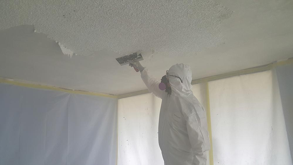 Asbestos Popcorn Ceiling